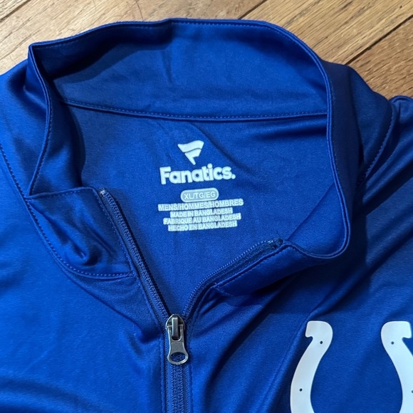 Men's Blue Quarter-Zip Indianapolis Colts - Picture 2 of 2